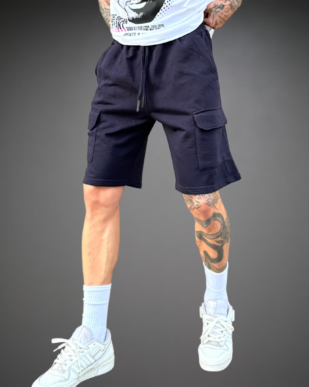 Short CARGO Hombre - Azul Noche
