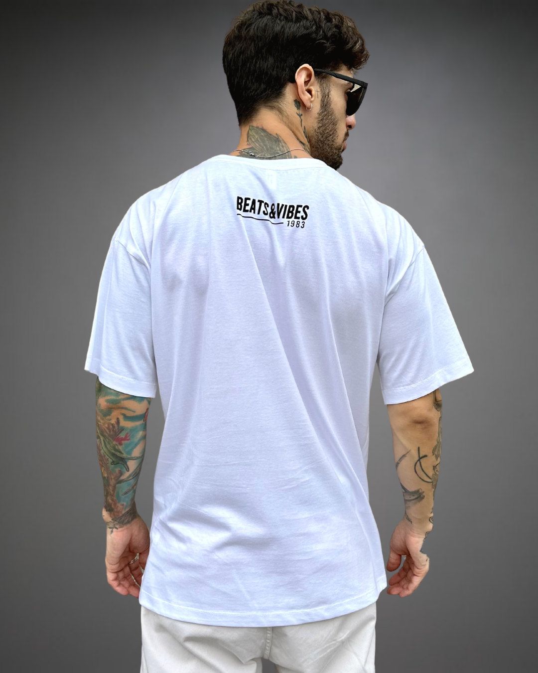 Polo Hombre Oversize BRONX - Blanco