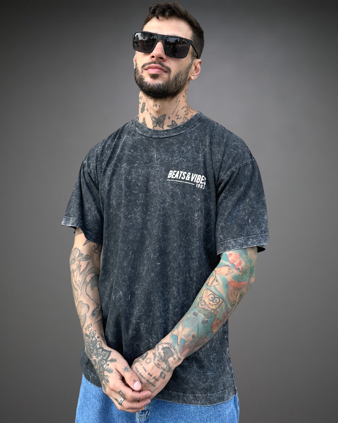 Polo Hombre Regular Fit Optimistic - Negro