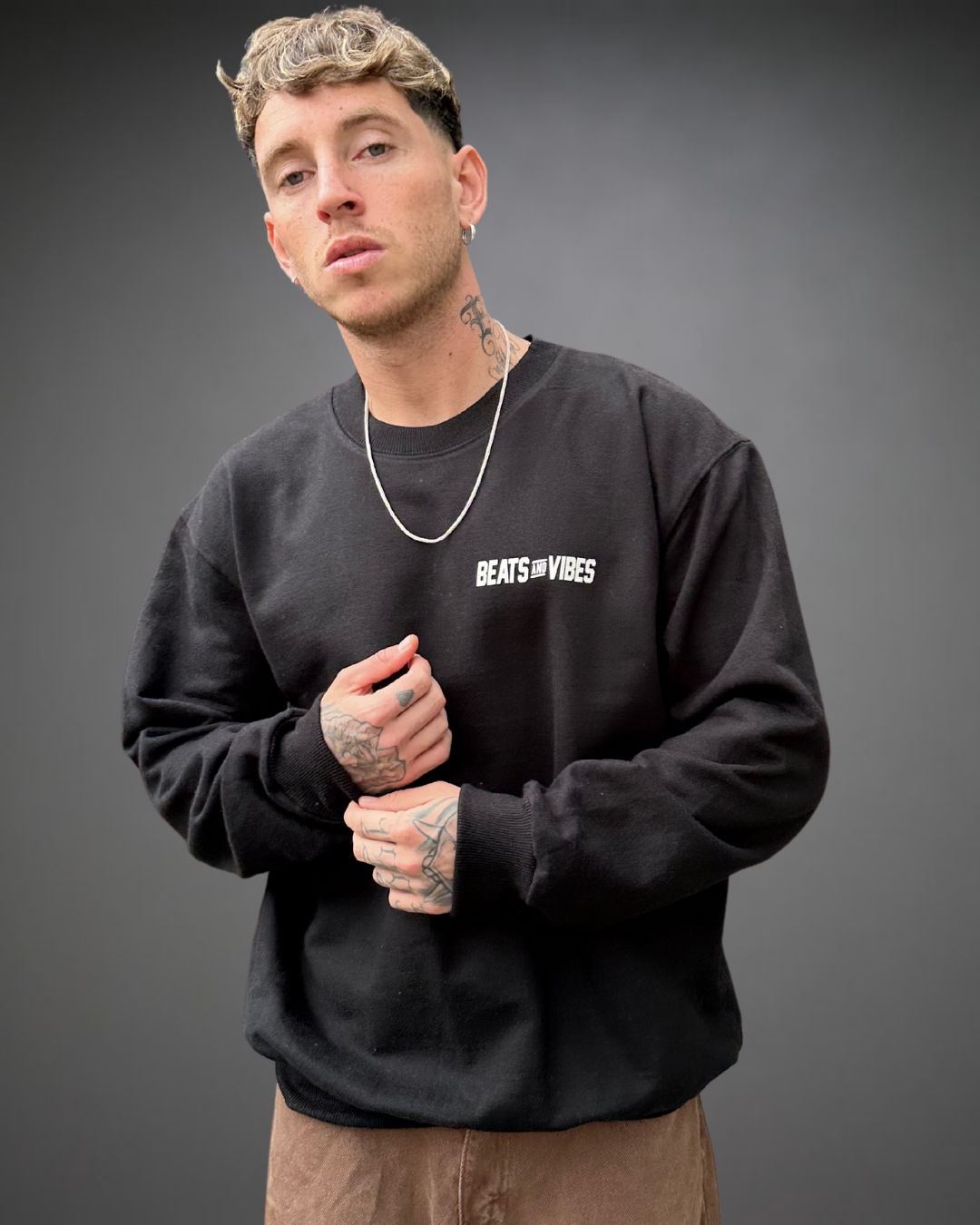 Polera Hombre Oversize Got You - Negro
