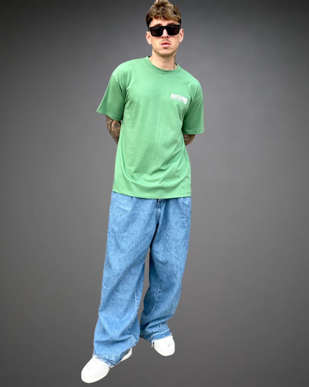 Polo Hombre Oversize Money - Verde