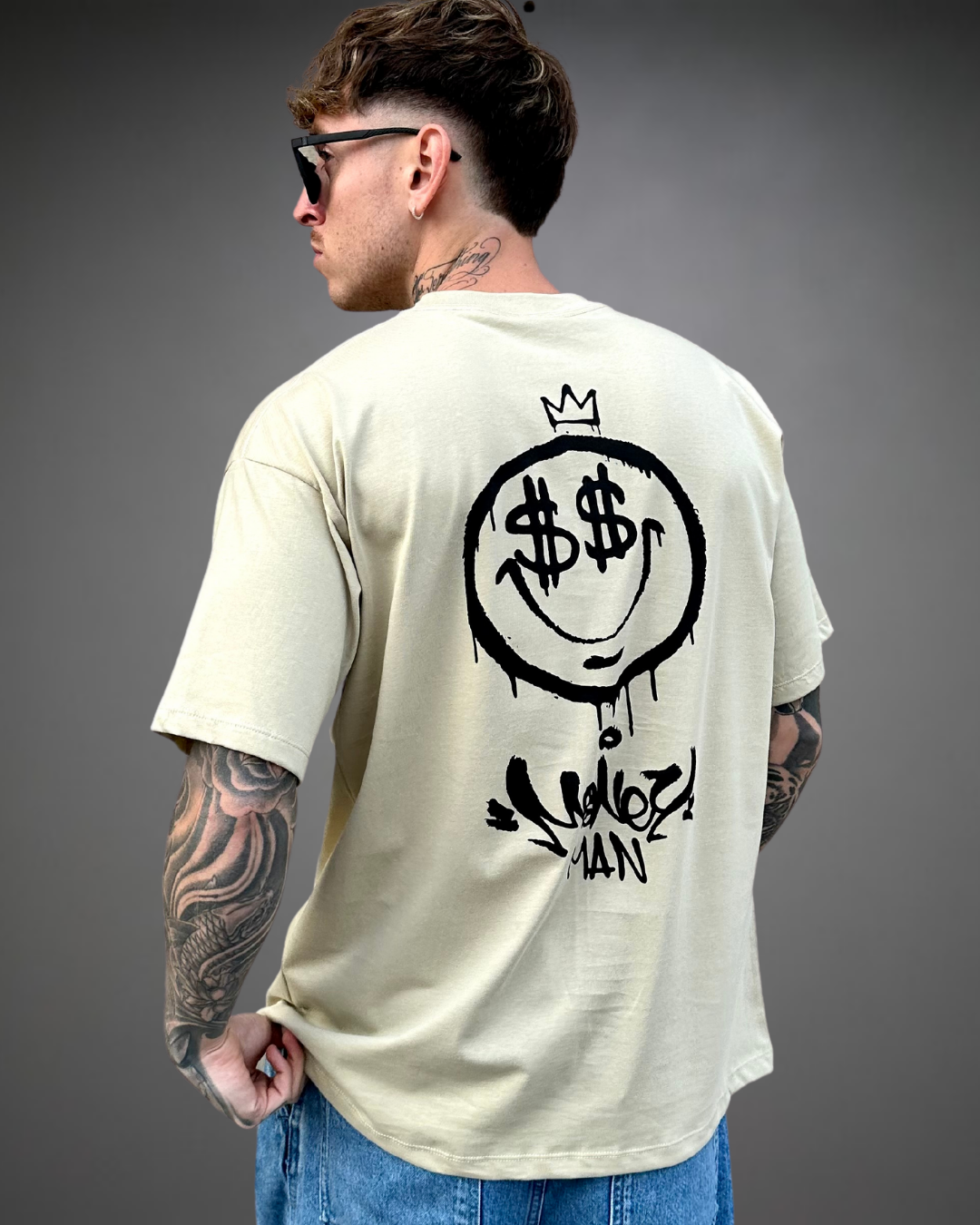 Polo Hombre Oversize Money Man - Arena