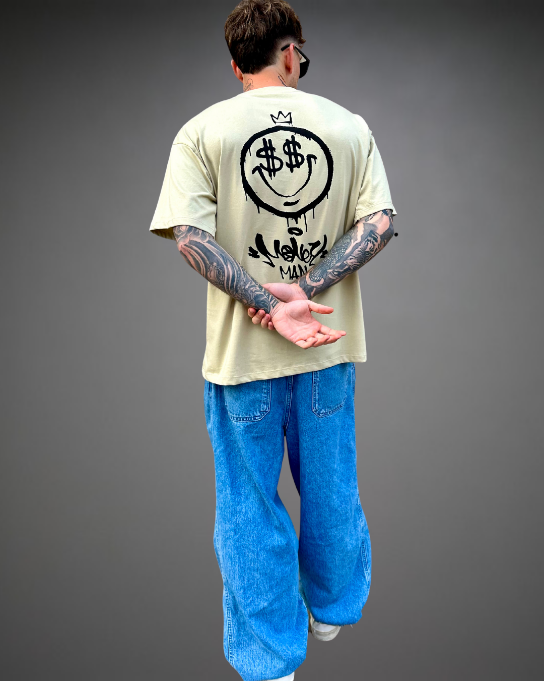 Polo Hombre Oversize Money Man - Arena