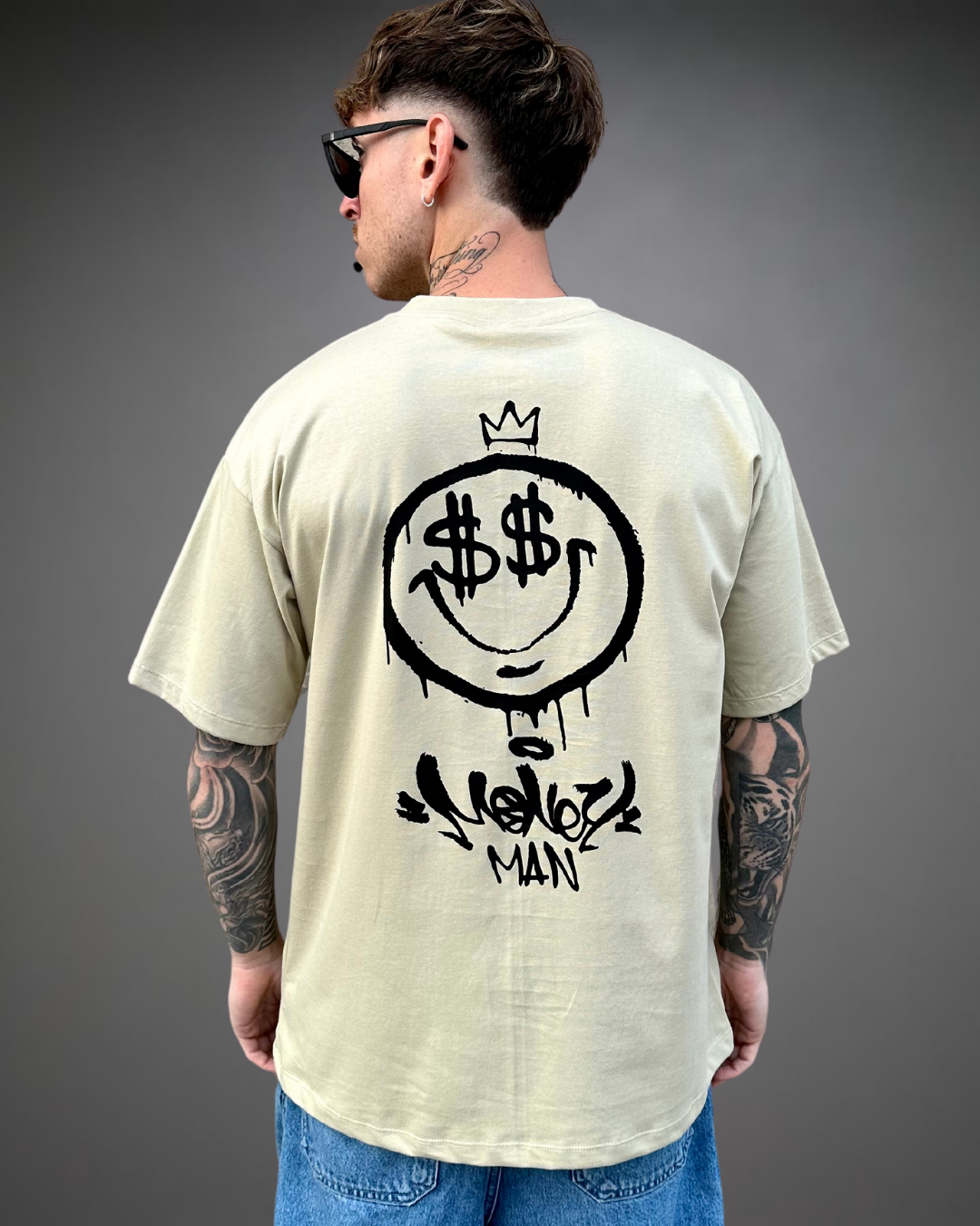 Polo Hombre Oversize Money Man - Arena