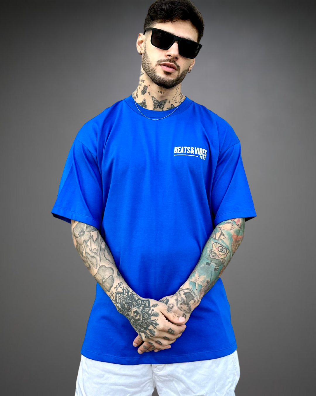 Polo Hombre Oversize LeBron 23 - Azul