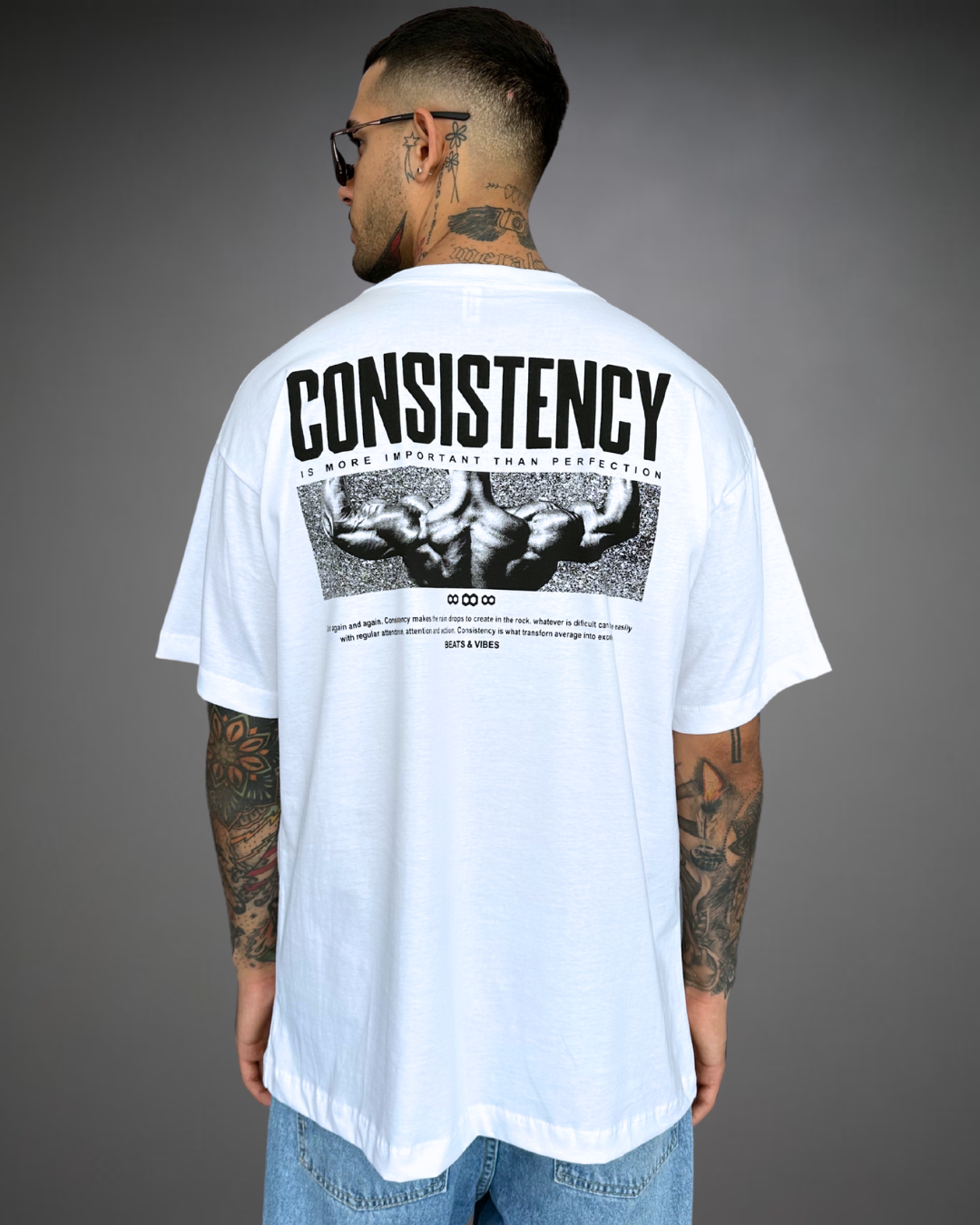 Polo Hombre Oversize Consistency - Blanco