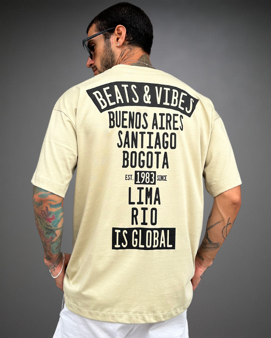Polo Hombre Oversize Beats iS Global - Arena