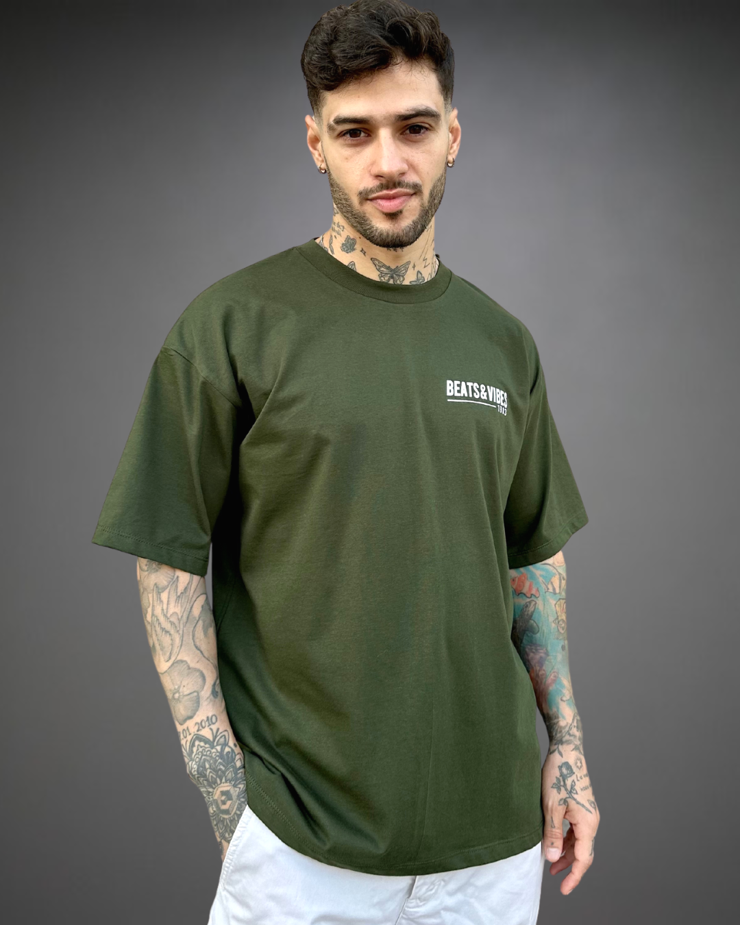 Polo Hombre Oversize Deutsche POLIZEI - Verde 2
