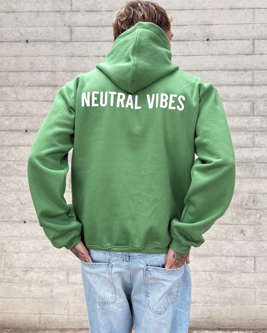 Capucha Hombre Regular Fit Neutral Vibes - Verde