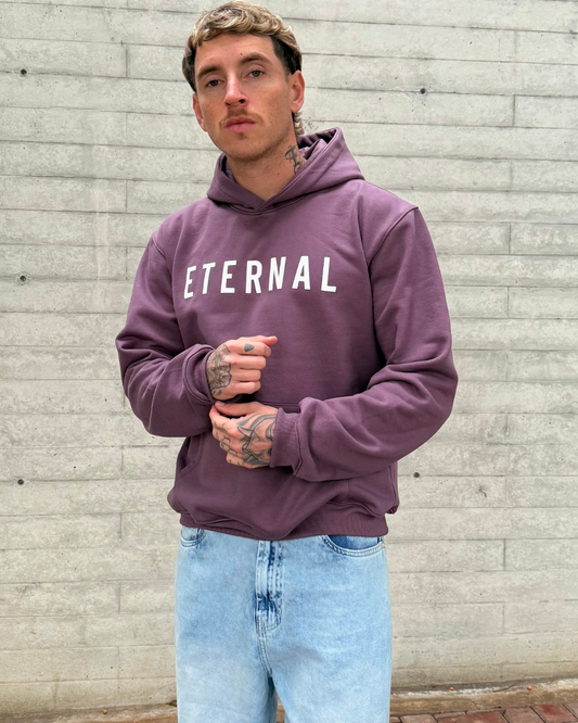 Capucha Hombre Regular Fit Eternal - Morado
