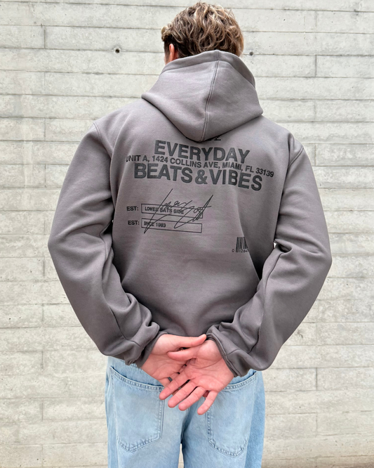Capucha Hombre Regular Fit Beats EveryDay - Plomo
