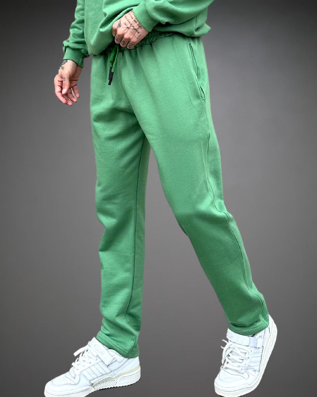 Jogger Recto Hombre Straight Beats Verde Beats Vibes