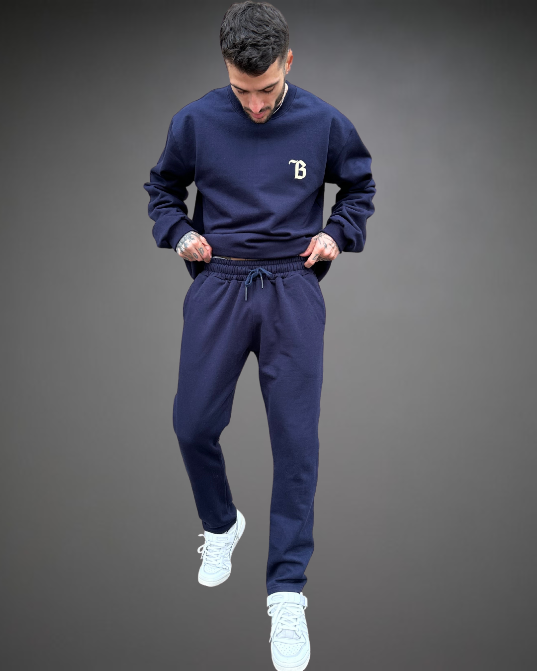 Jogger Recto Hombre Straight Beats - Azul Noche