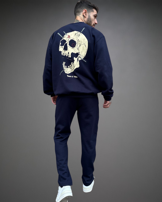 Jogger Recto Hombre Straight Beats - Azul Noche