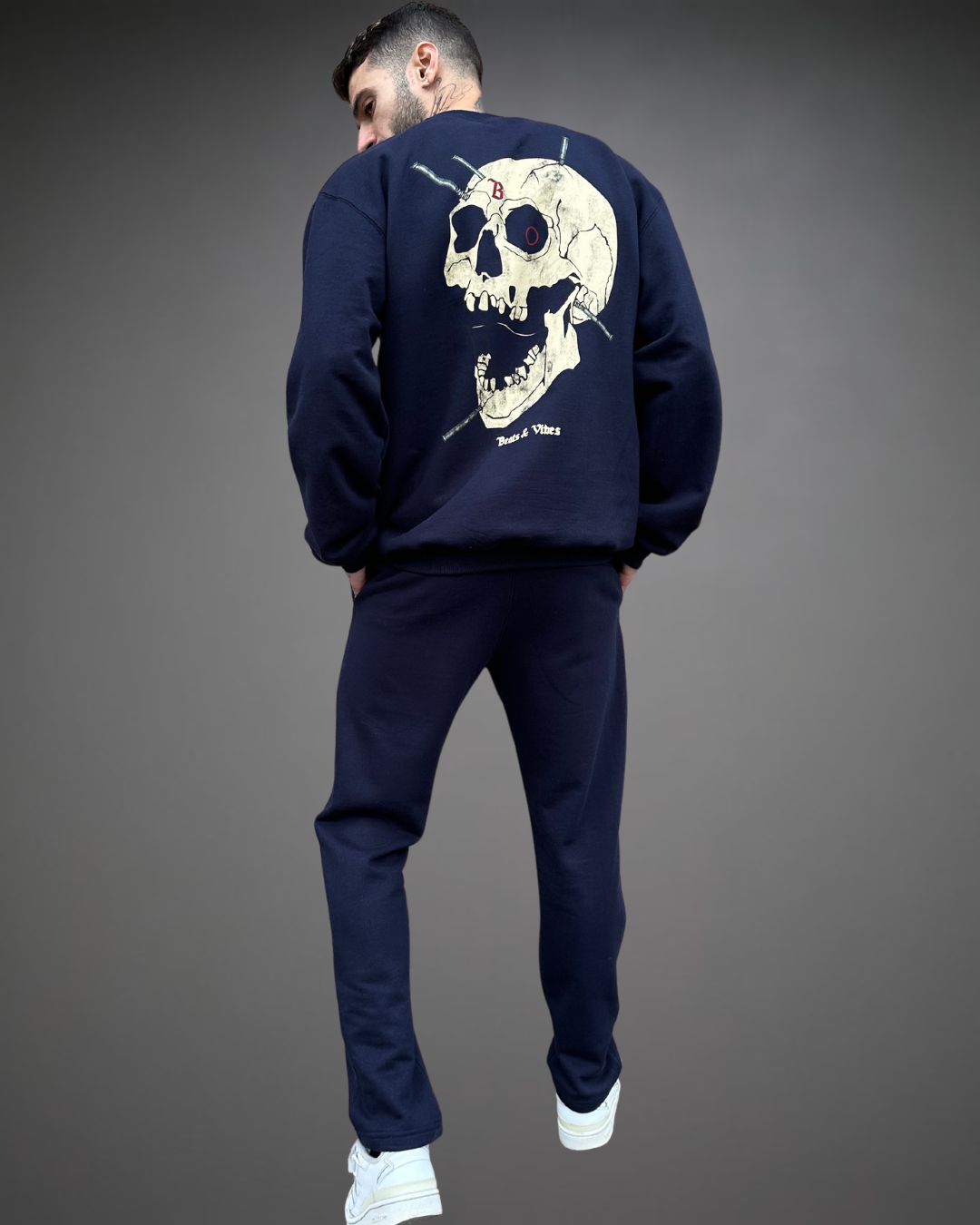 Jogger Recto Hombre Straight Beats - Azul Noche