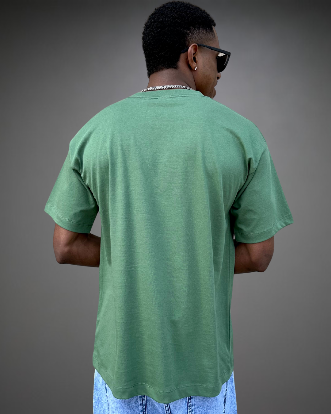 Polo Hombre Oversize - Verde Olivo