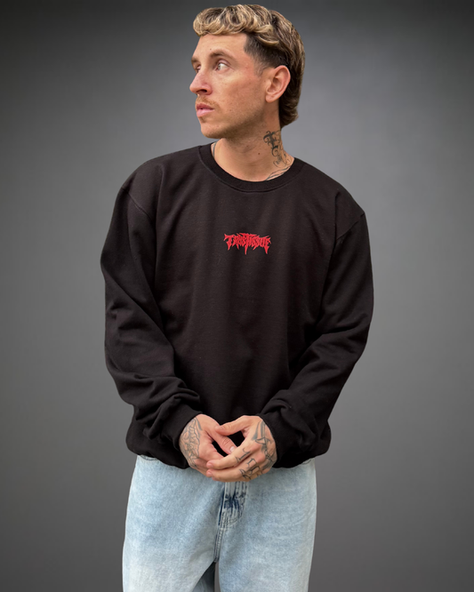 Polera Hombre Oversize Trust Issue - Negro