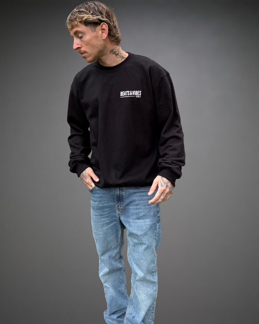 Polera Hombre Oversize Underground 2.0 - Negro