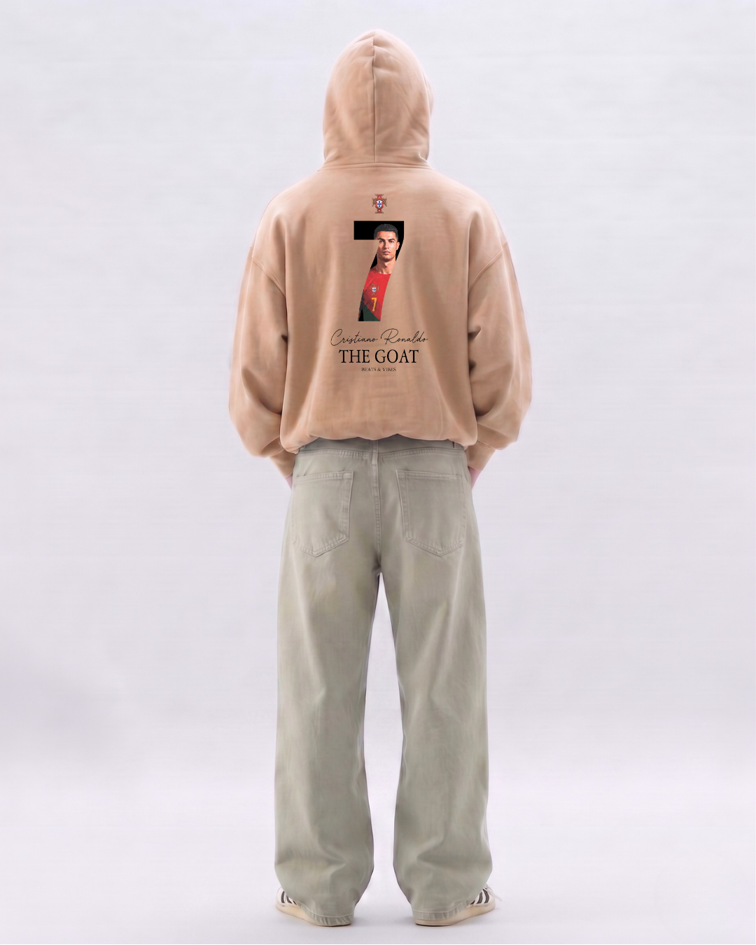 Hoodie "CR7 THE GOAT" – Arena