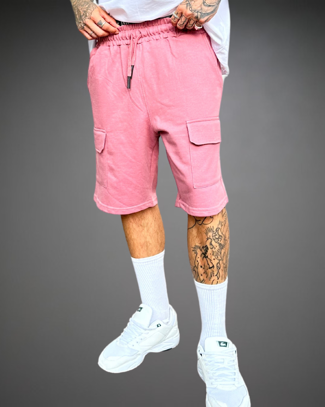 Short CARGO Hombre - Palo Rosa