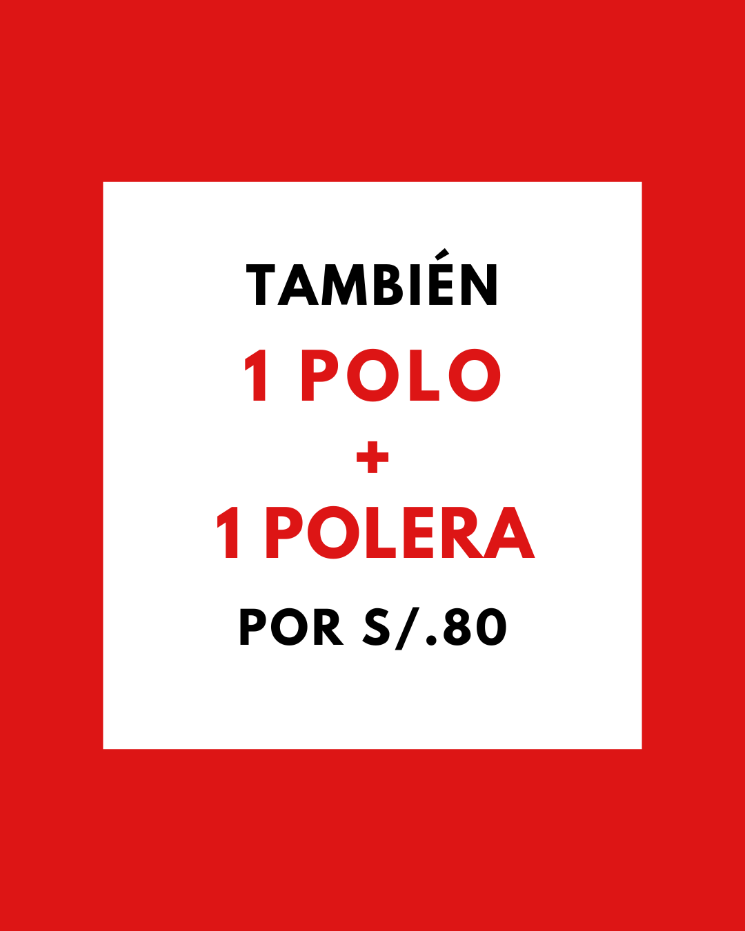 POLO + POLERA
