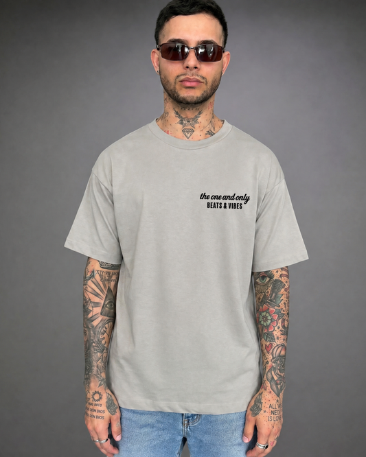 Polo Hombre Oversize Beats Originals 2.0 - Gris