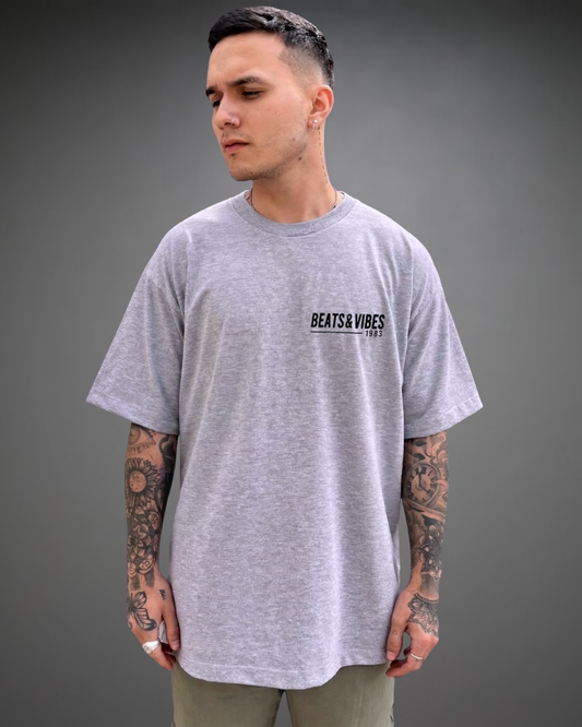 Polo Hombre Oversize Dance Energy - Gris