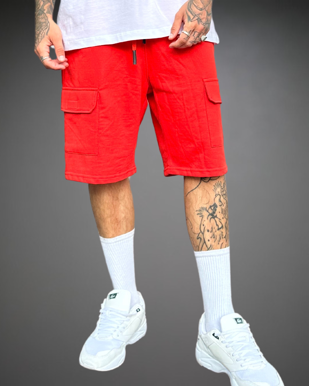 Short CARGO Hombre - Rojo