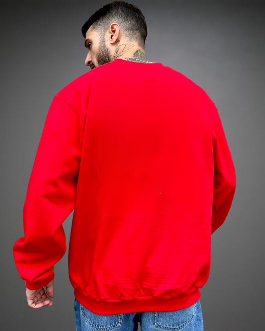 Polera Hombre Oversize - Rojo