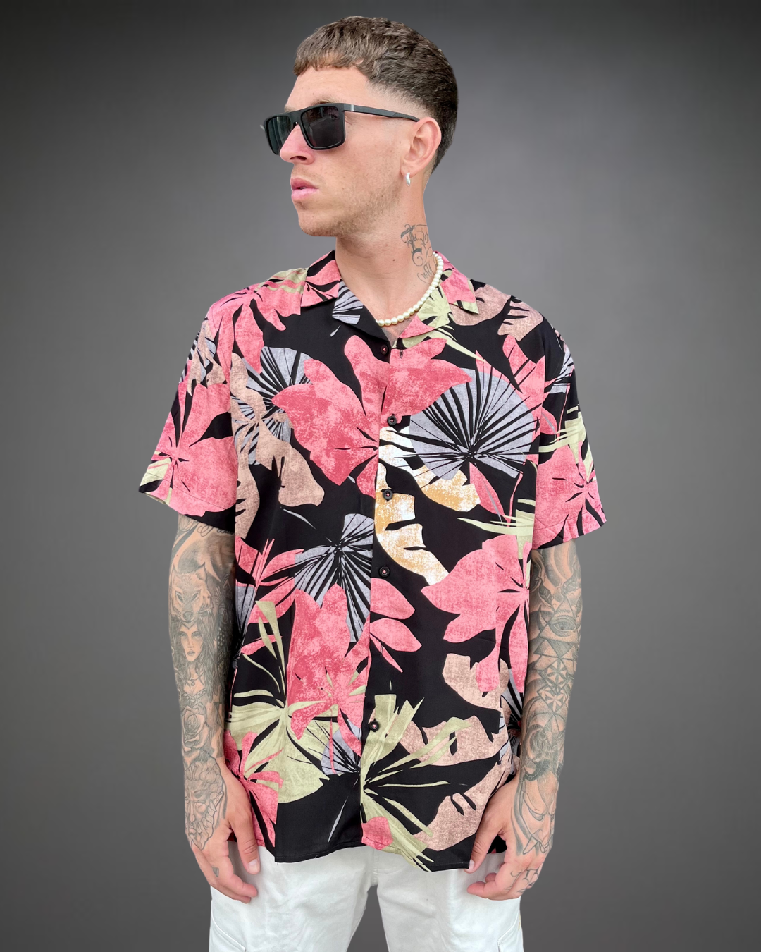 Camisa Hombre Space Ibiza - Negro