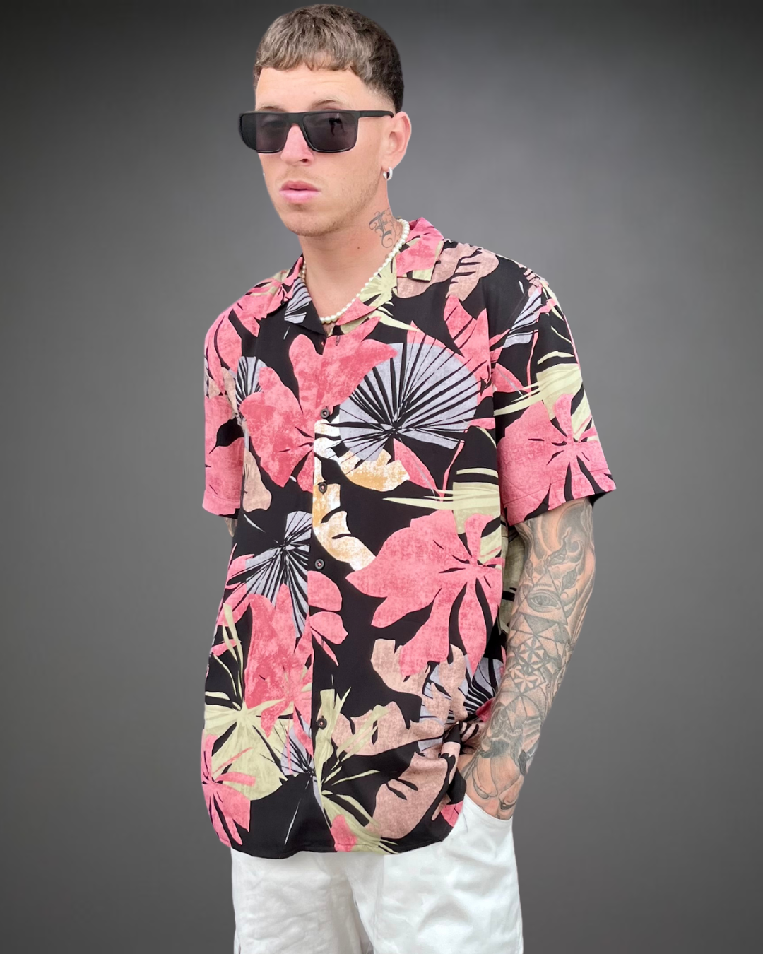 Camisa Hombre Space Ibiza - Negro