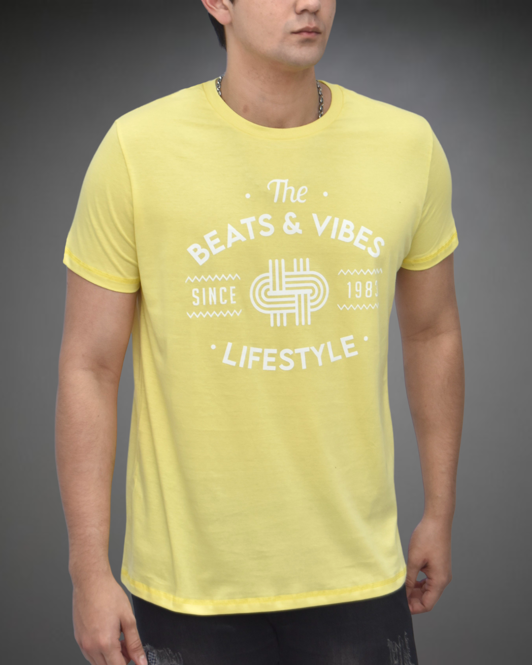 Polo Hombre Beats & Vibes LifeStyle- Amarillo