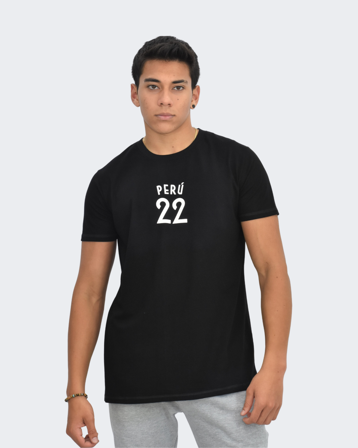 Polo Hombre Perú l Qatar '22 - Negro