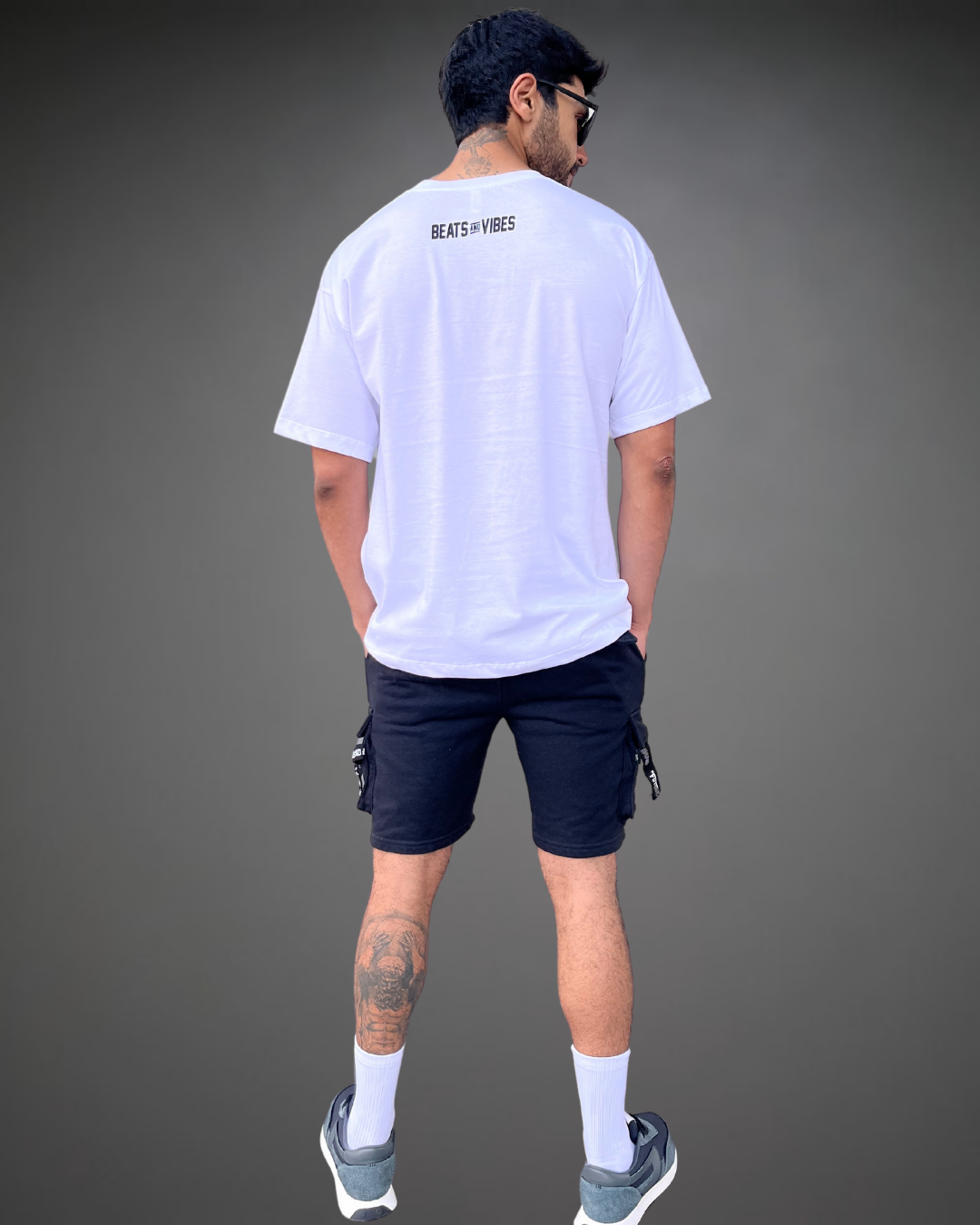 Polo Hombre Oversize Nothing - Blanco