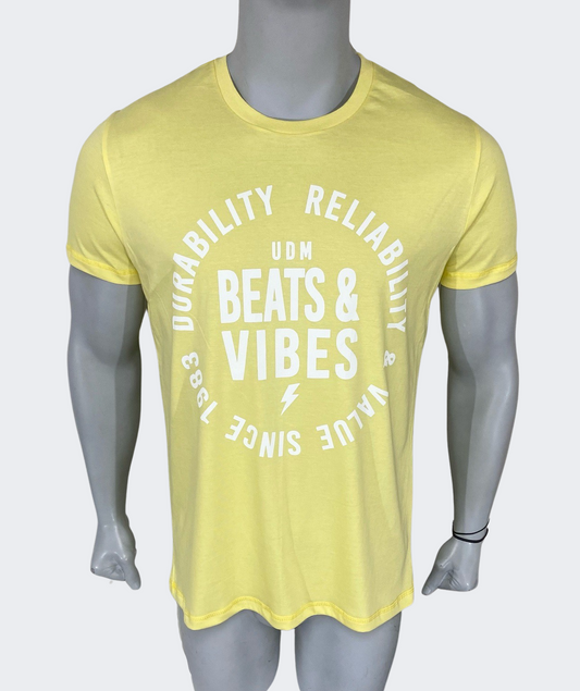 Polo Hombre Pure Beats & Vibes - Amarillo