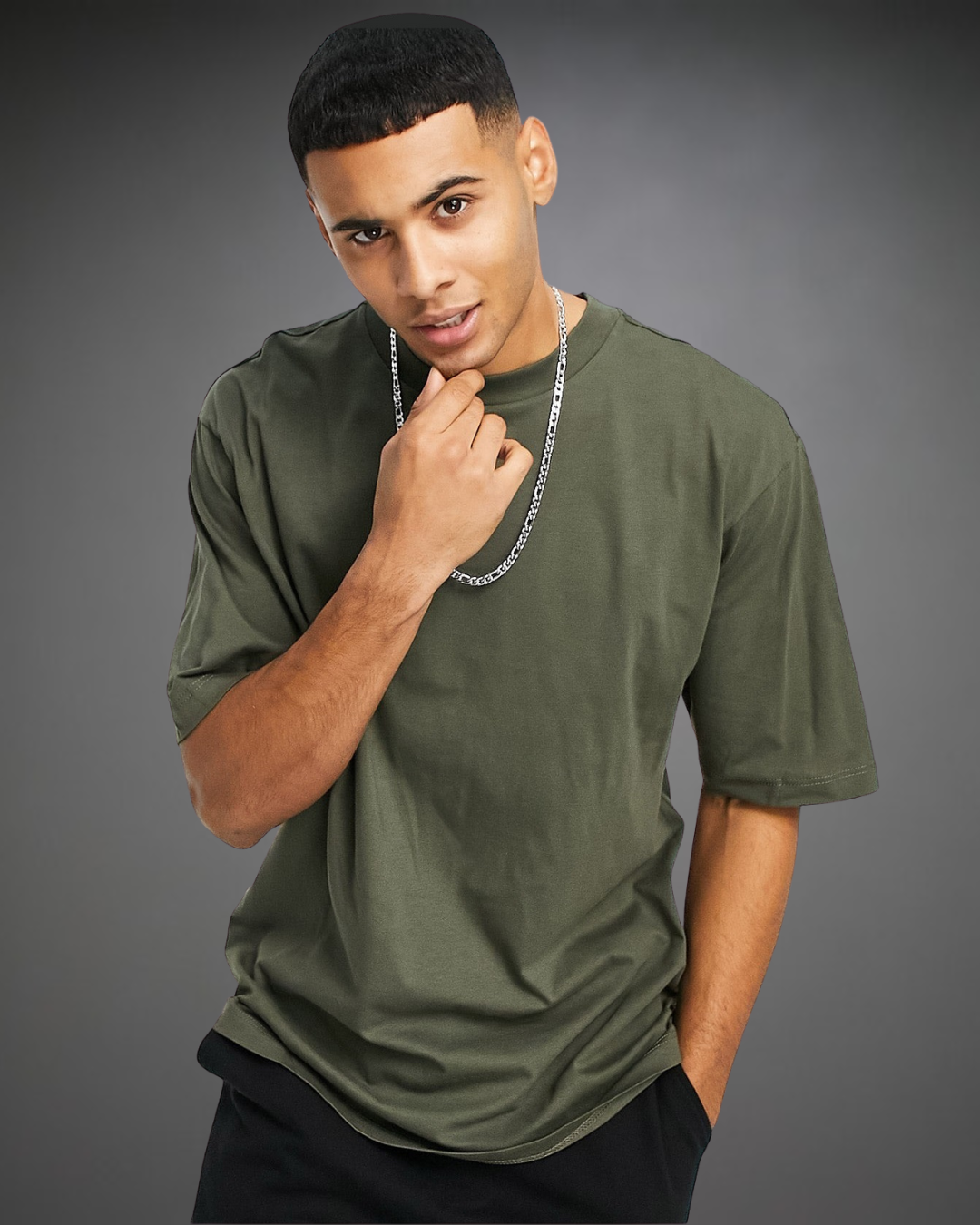 Polo Hombre Oversize - Verde