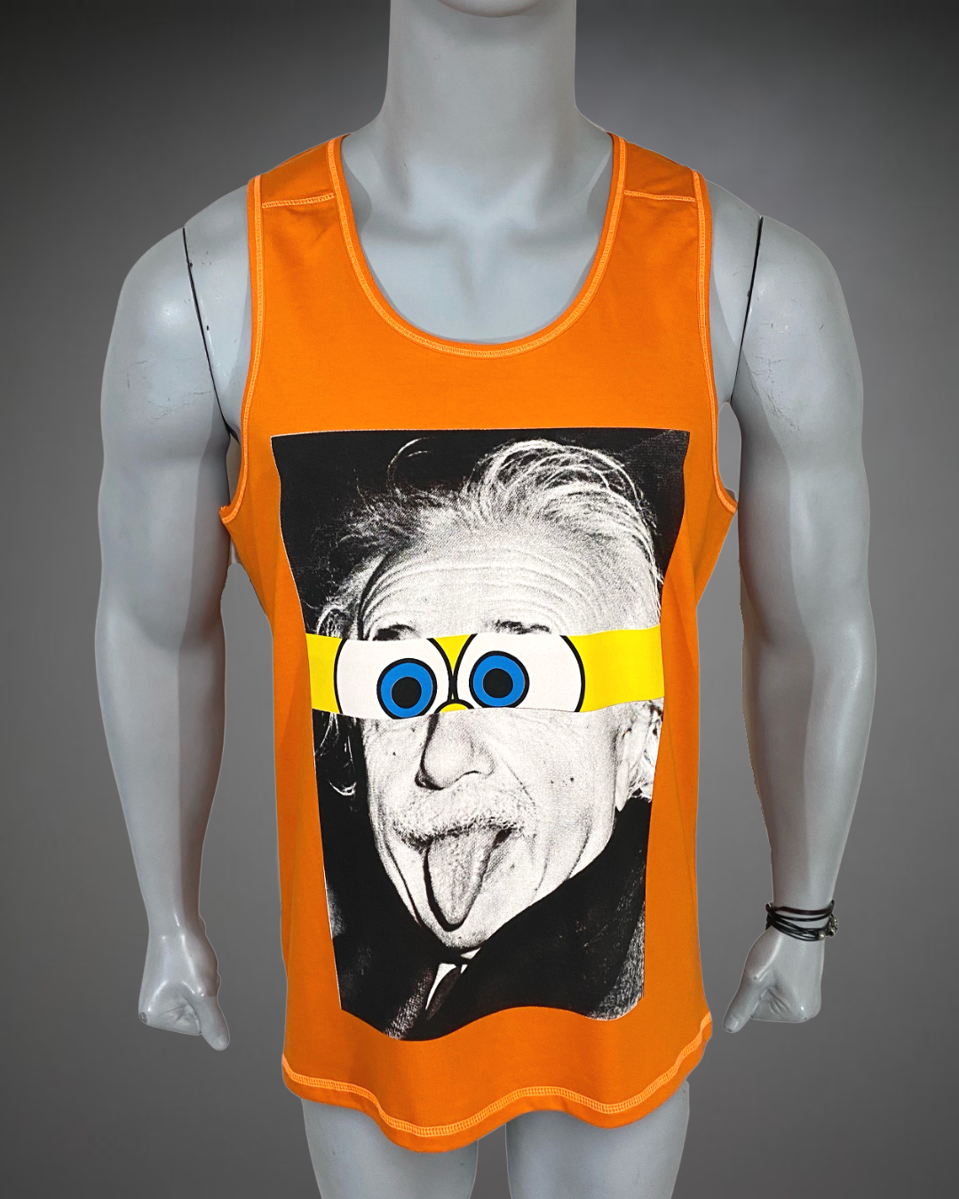 Bividi Hombre Crazy Einstein - Naranja