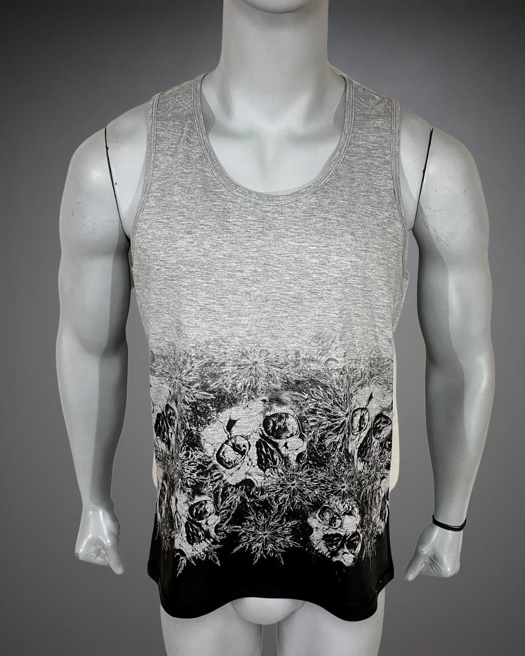 S/ Bividi Hombre Undertaker Skull - Gris