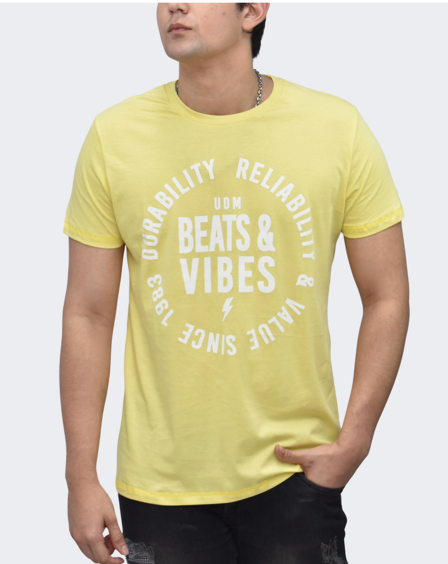 Polo Hombre Pure Beats & Vibes - Amarillo
