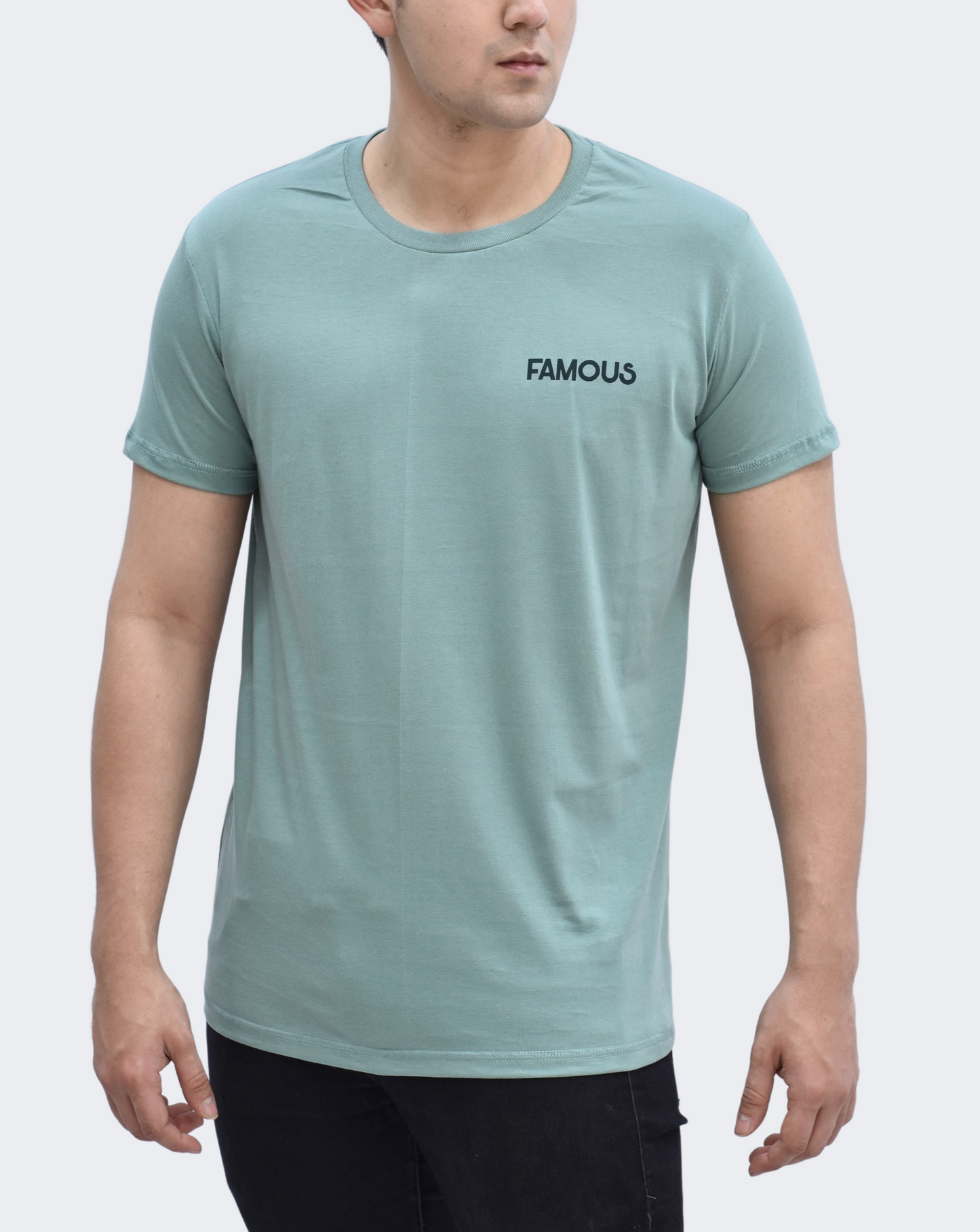 Polo Hombre FAMOUS - Cemento