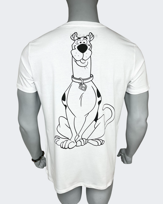 Polo Hombre Scooby Cool - Blanco