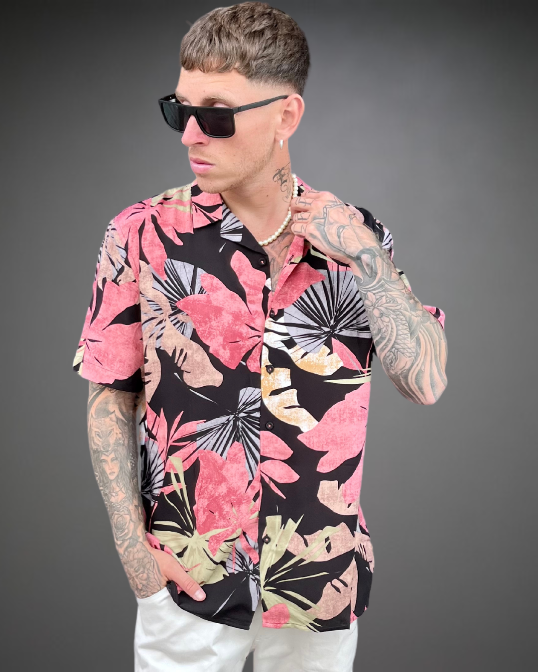 Camisa Hombre Space Ibiza - Negro