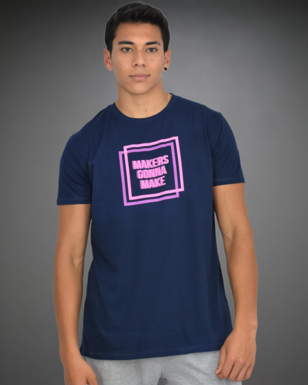 Polo Hombre Makers Gonna Make - Azul