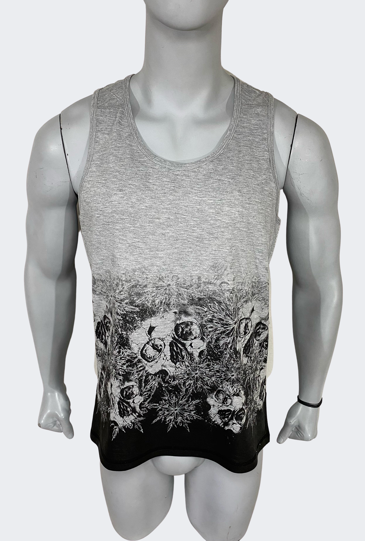 S/ Bividi Hombre Undertaker Skull - Gris