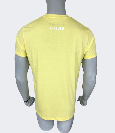 Polo Hombre Beats & Vibes LifeStyle- Amarillo