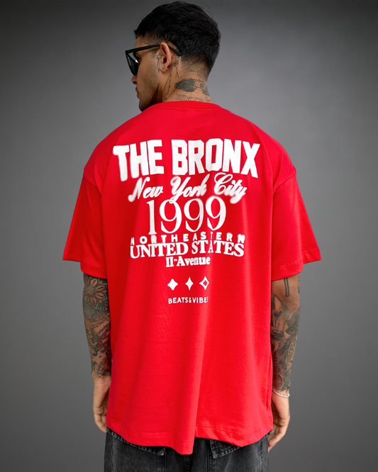 Polo Hombre Oversize The Bronx - Rojo