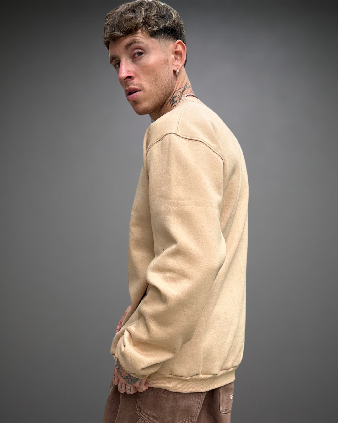 Polera Hombre Básico Beats - Beige