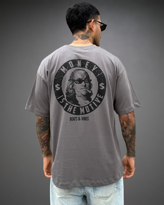 Polo Hombre Oversize True Motive - Gris