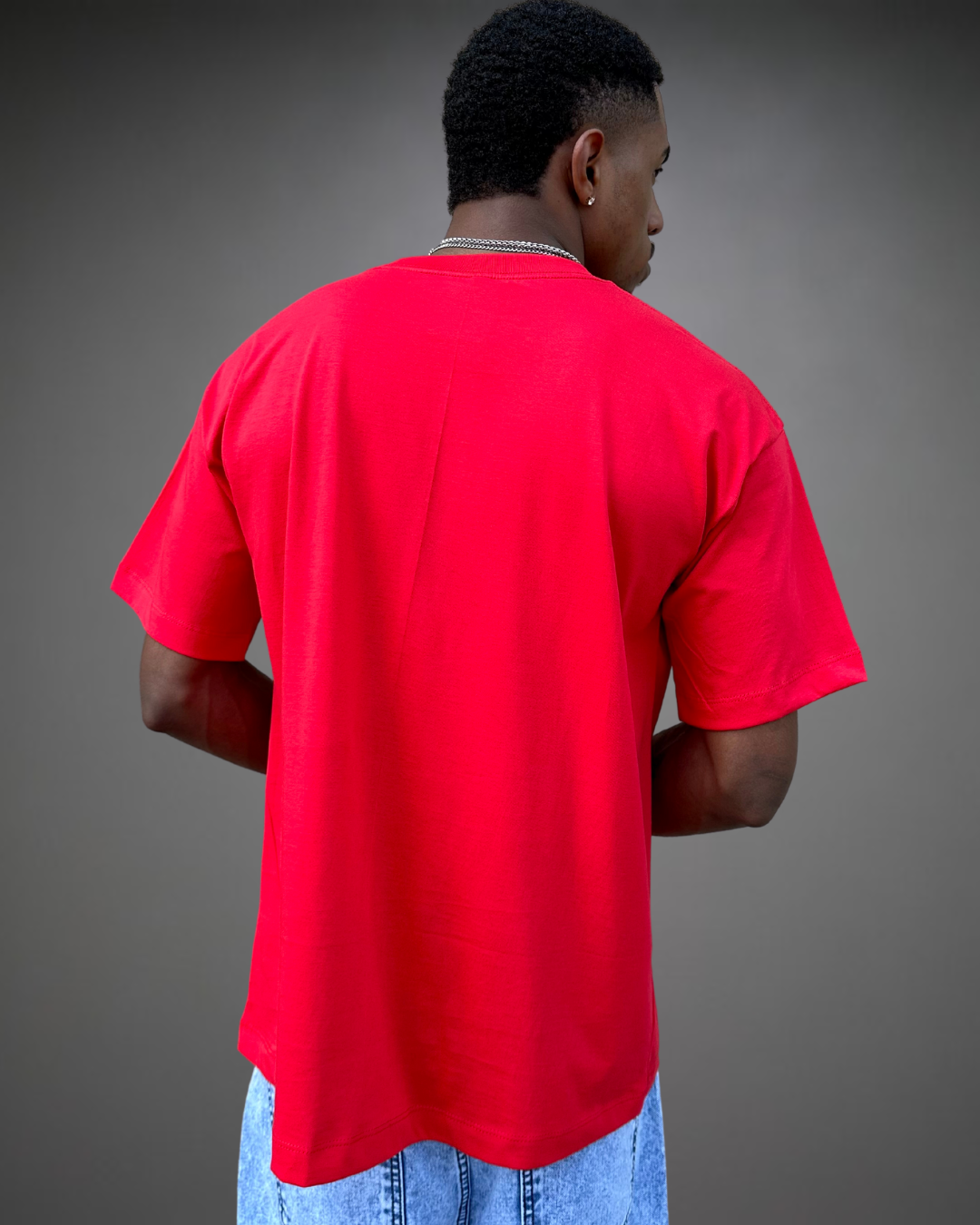 Polo Hombre Oversize - Rojo