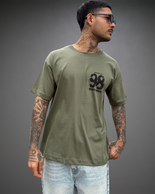 Polo Hombre Oversize Beats 98 - Verde